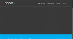 Desktop Screenshot of project5.co.za